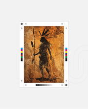 Tribal Warrior Silhouette