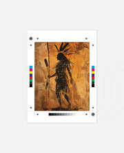 Tribal Warrior Silhouette