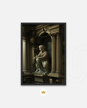 Classical Marble Guardian