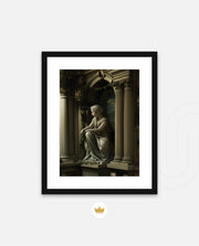 Classical Marble Guardian