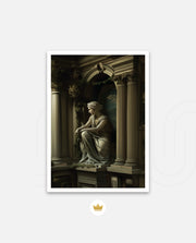 Classical Marble Guardian