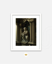 Classical Marble Guardian