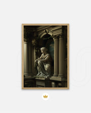 Classical Marble Guardian