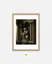 Classical Marble Guardian