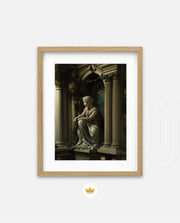 Classical Marble Guardian