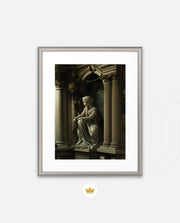 Classical Marble Guardian