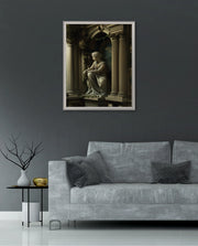 Classical Marble Guardian