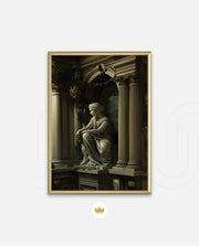 Classical Marble Guardian