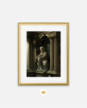 Classical Marble Guardian