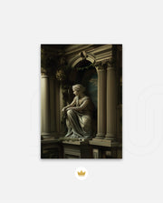 Classical Marble Guardian