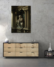 Classical Marble Guardian