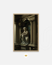 Classical Marble Guardian
