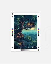 Moonlit Treehouse Village