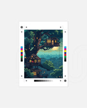 Moonlit Treehouse Village