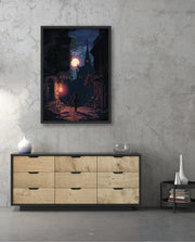 Moonlit Pixel Alley
