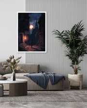 Moonlit Pixel Alley
