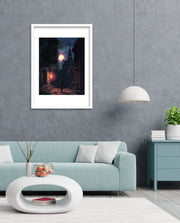 Moonlit Pixel Alley