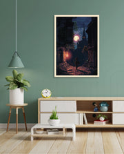 Moonlit Pixel Alley