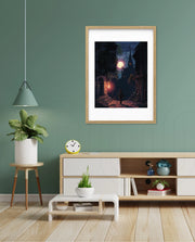 Moonlit Pixel Alley