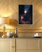 Moonlit Pixel Alley