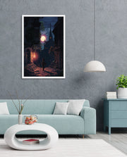 Moonlit Pixel Alley