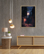 Moonlit Pixel Alley