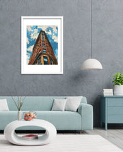 Retro City Skyline