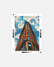 Retro City Skyline