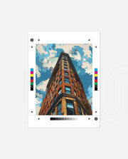 Retro City Skyline