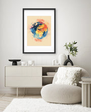 Colorful World Map