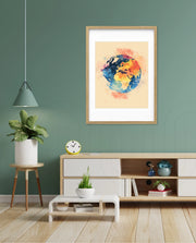 Colorful World Map