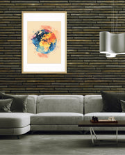Colorful World Map