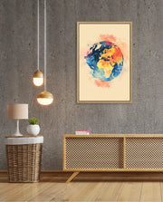 Colorful World Map
