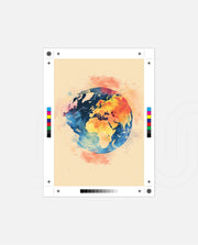 Colorful World Map