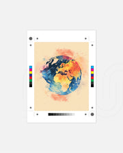 Colorful World Map