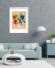 Watercolor World Map