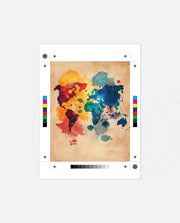 Watercolor World Map
