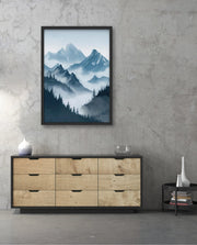 Misty Mountain Peaks