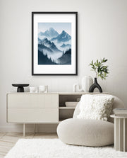 Misty Mountain Peaks