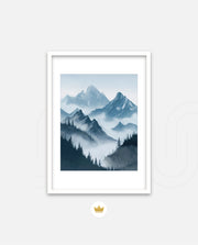 Misty Mountain Peaks