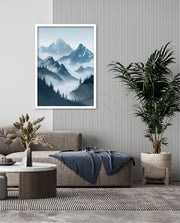 Misty Mountain Peaks