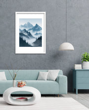 Misty Mountain Peaks
