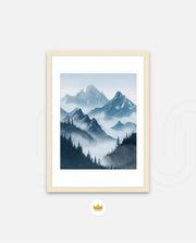 Misty Mountain Peaks