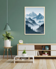 Misty Mountain Peaks