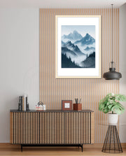 Misty Mountain Peaks