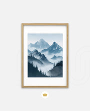 Misty Mountain Peaks
