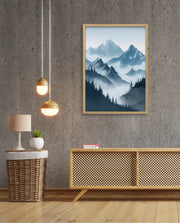Misty Mountain Peaks