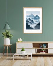 Misty Mountain Peaks
