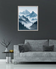 Misty Mountain Peaks