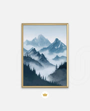 Misty Mountain Peaks